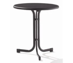 Sieger Tuin-tafel Ø 70 Cm D.grijs Leisteen Decor.